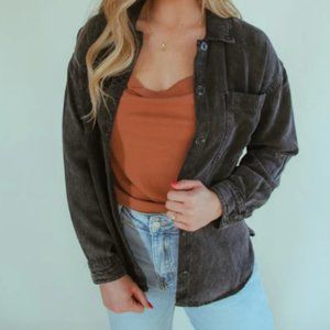 Black Jean Jacket